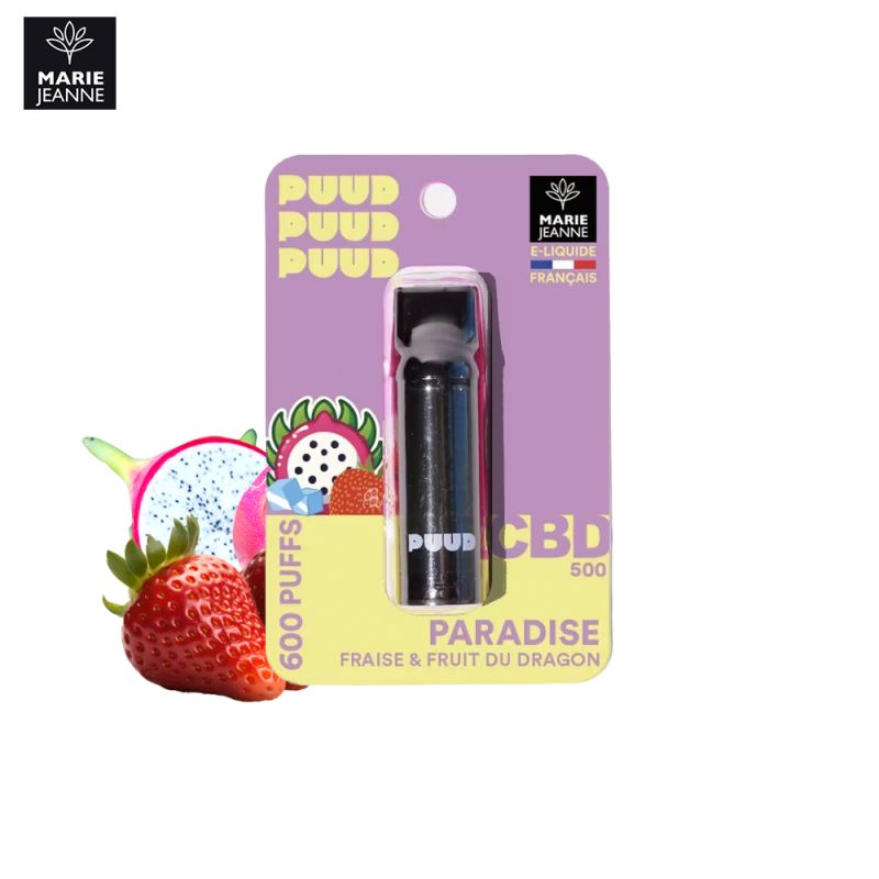 Cartouche Paradise 600 puffs - Puud by Marie Jeanne