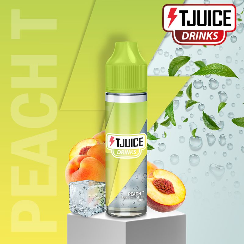 Peach T 50ml - TJuice Drinks