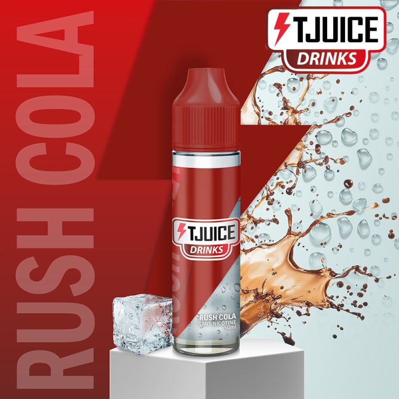 Rush Cola 50ml - TJuice Drinks