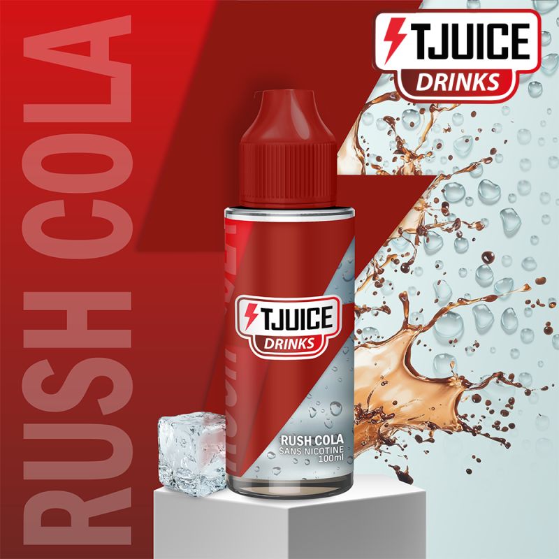 Rush Cola 100ml - TJuice Drinks