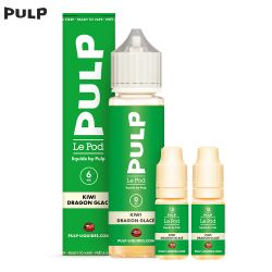 Pack Kiwi Dragon Glacé 60ml - Le Pod Liquide by Pulp
