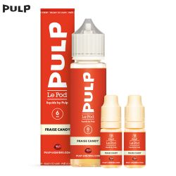 Pack Fraise Candy 60ml - Le Pod Liquide by Pulp
