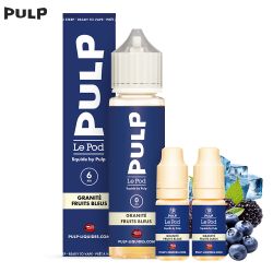 Pack Granité Bleu 60ml - Le Pod Liquide by Pulp