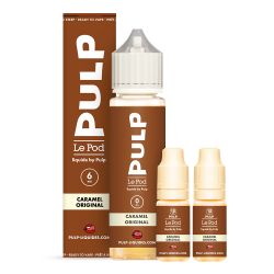Pack Caramel Original 60ml - Le Pod Liquide by Pulp