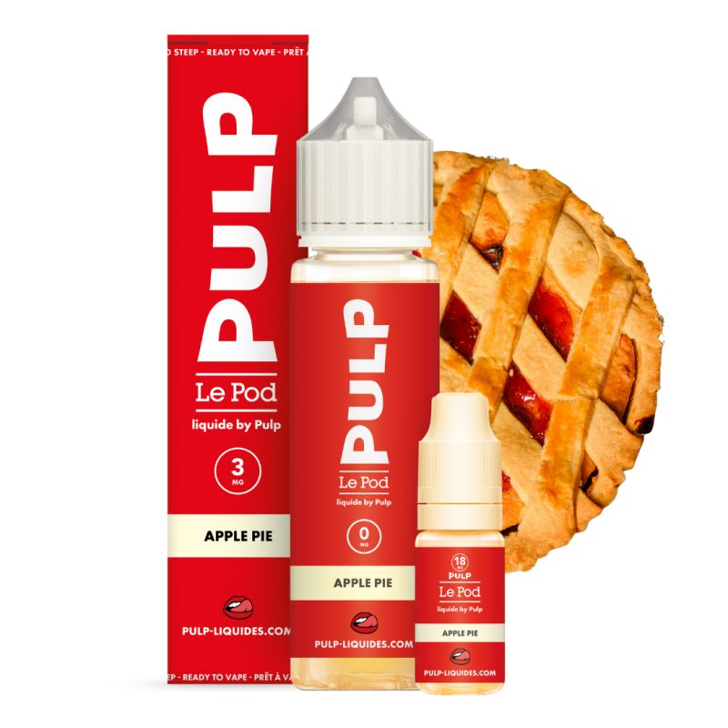 Pack Apple Pie 60ml - Le Pod Liquide by Pulp