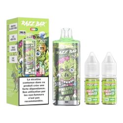 Kit Razz Bar 30000 puffs 2X10ml - Razz Bar