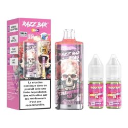 Kit Razz Bar 30000 puffs 2X10ml - Razz Bar
