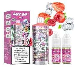 Kit Razz Bar 30000 puffs 2X10ml - Razz Bar