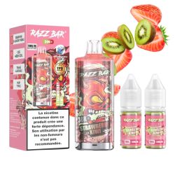 Kit Razz Bar 30000 puffs 2X10ml - Razz Bar