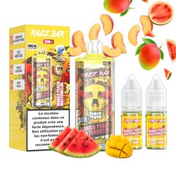 Kit Razz Bar 30000 puffs 2X10ml - Razz Bar