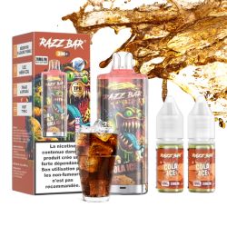 Kit Razz Bar 30000 puffs 2X10ml - Razz Bar