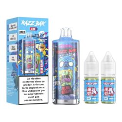 Kit Razz Bar 30000 puffs 2X10ml - Razz Bar