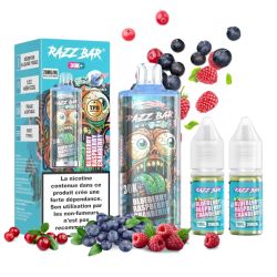 Kit Razz Bar 30000 puffs 2X10ml - Razz Bar