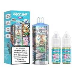 Kit Razz Bar 30000 puffs 2X10ml - Razz Bar