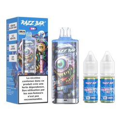 Kit Razz Bar 30000 puffs 2X10ml - Razz Bar