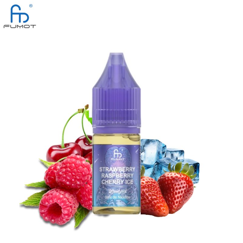 Fraise Framboise Cerise Glacées 10ml - Fumot Salt Nic