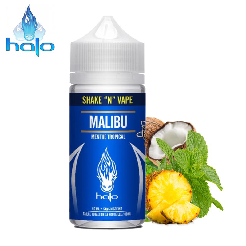 Halo: Shake n Vape 50ml Malibu