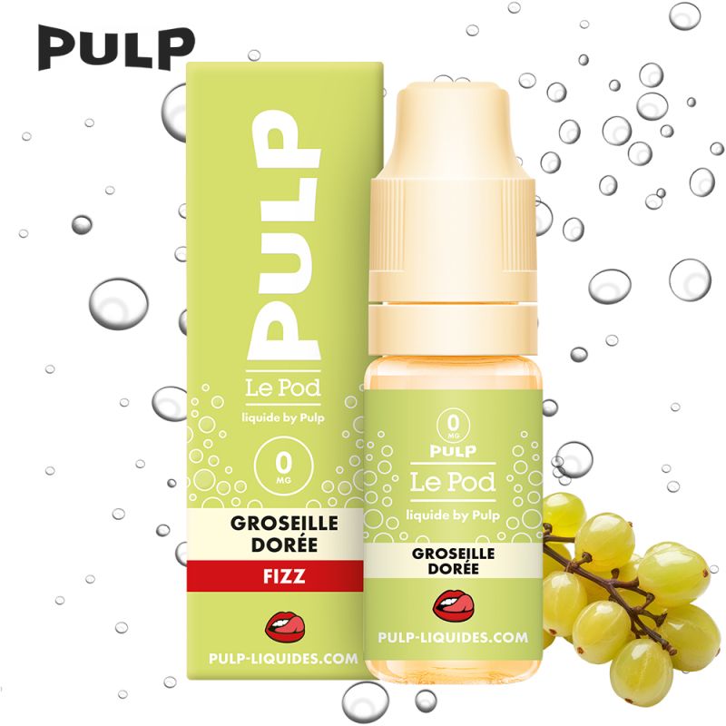 Groseille Dorée 10ml - Le Pod Liquide Fizz