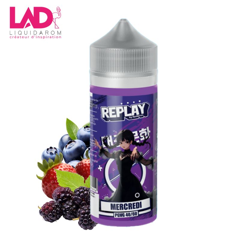 Mercredi 100ml - Replay by Liquidarom