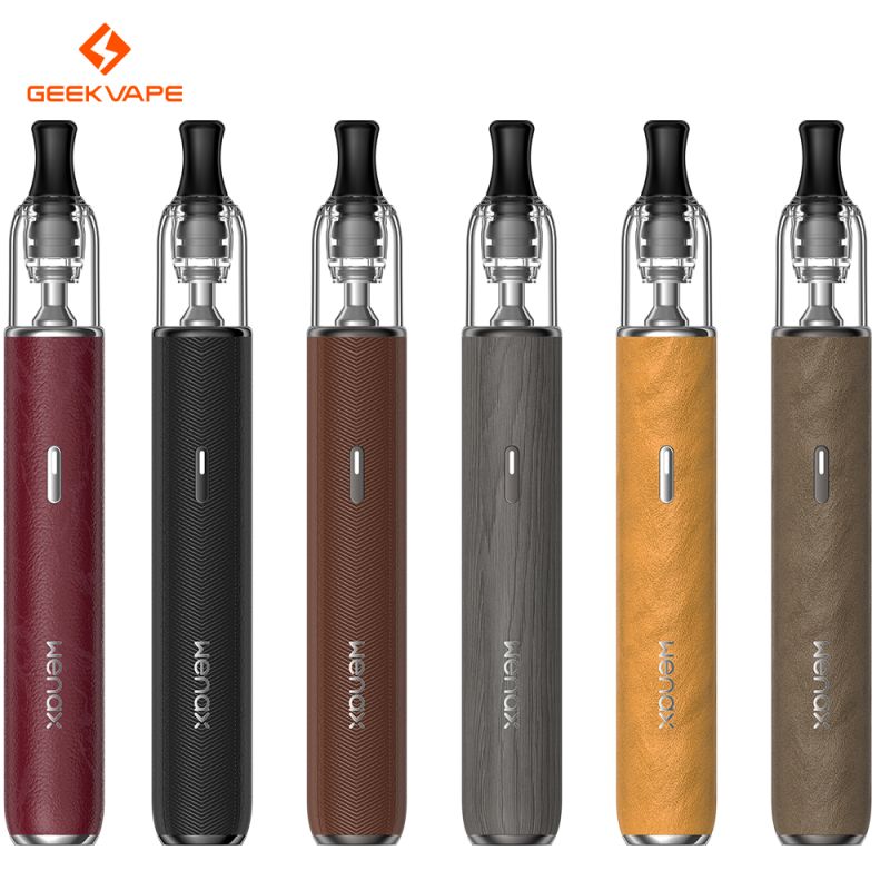 Grossiste Geekvape : achat kit pod Wenax M2 Leather Edition cuir