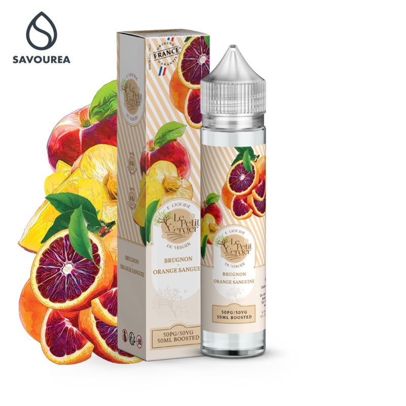 Brugnon Orange Sanguine 50ml - Le Petit Verger by Savourea