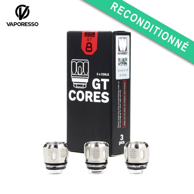 Résistances GT (3pcs) - Vaporesso - Reconditionné