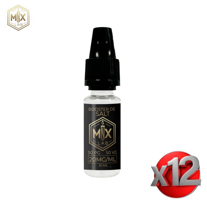 Booster Sel de Nicotine 10ml 50/50 (12pcs) - MX Lab