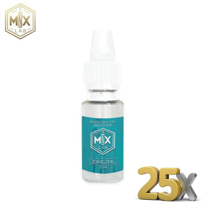 Booster de nicotine 10ml 50/50 (25pcs) - MX Lab