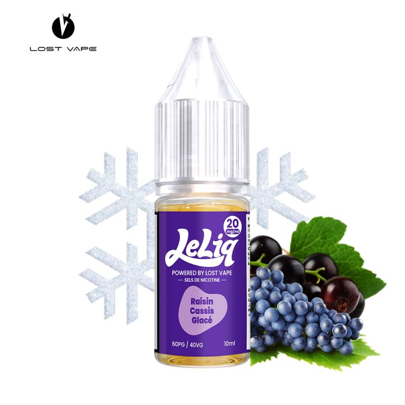 Raisin Cassis Glacé 10ml Nic Salt - Le Liq by Lost Vape