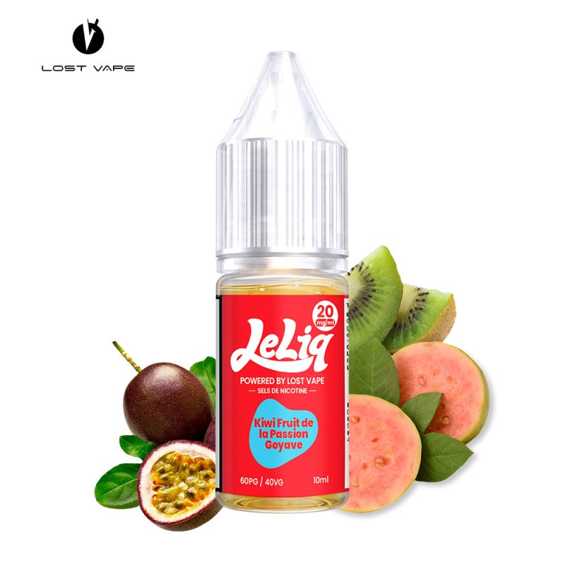 Kiwi Fruit De La Passion Goyave 10ml Nic Salt - Le Liq by Lost Vape