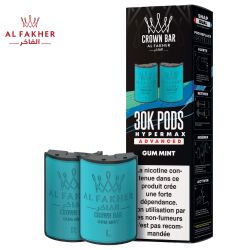 Cartouches Puff Crown Bar 2x10ml - Al Fakher