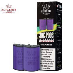 Cartouches Puff Crown Bar 2x10ml - Al Fakher