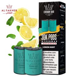 Cartouches Puff Crown Bar 2x10ml - Al Fakher