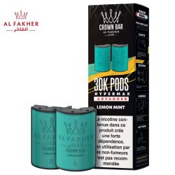 Cartouches Puff Crown Bar 2x10ml - Al Fakher