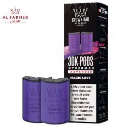 Cartouches Puff Crown Bar 2x10ml - Al Fakher