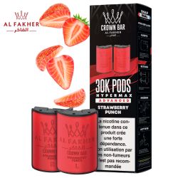 Cartouches Puff Crown Bar 2x10ml - Al Fakher
