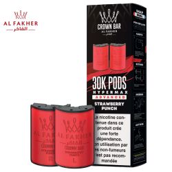 Cartouches Puff Crown Bar 2x10ml - Al Fakher
