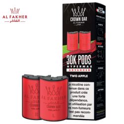 Cartouches Puff Crown Bar 2x10ml - Al Fakher
