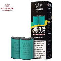 Cartouches Puff Crown Bar 2x10ml - Al Fakher