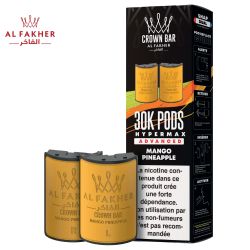 Cartouches Puff Crown Bar 2x10ml - Al Fakher