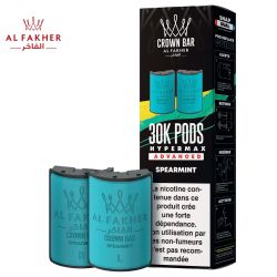 Cartouches Puff Crown Bar 2x10ml - Al Fakher