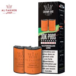 Cartouches Puff Crown Bar 2x10ml - Al Fakher