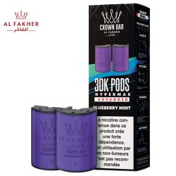 Cartouches Puff Crown Bar 2x10ml - Al Fakher