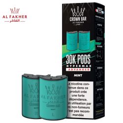 Cartouches Puff Crown Bar 2x10ml - Al Fakher