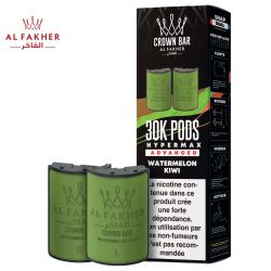 Cartouches Puff Crown Bar 2x10ml - Al Fakher