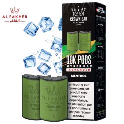 Cartouches Puff Crown Bar 2x10ml - Al Fakher