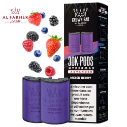 Cartouches Puff Crown Bar 2x10ml - Al Fakher