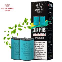 Cartouches Puff Crown Bar 2x10ml - Al Fakher