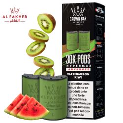 Cartouches Puff Crown Bar 2x10ml - Al Fakher