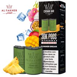 Cartouches Puff Crown Bar 2x10ml - Al Fakher